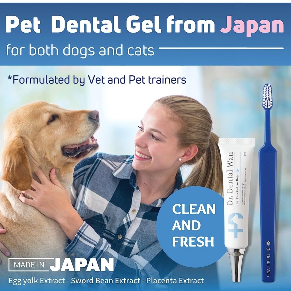Cat / Dog Toothpaste Toothbrush Set - Picture 2 of 11